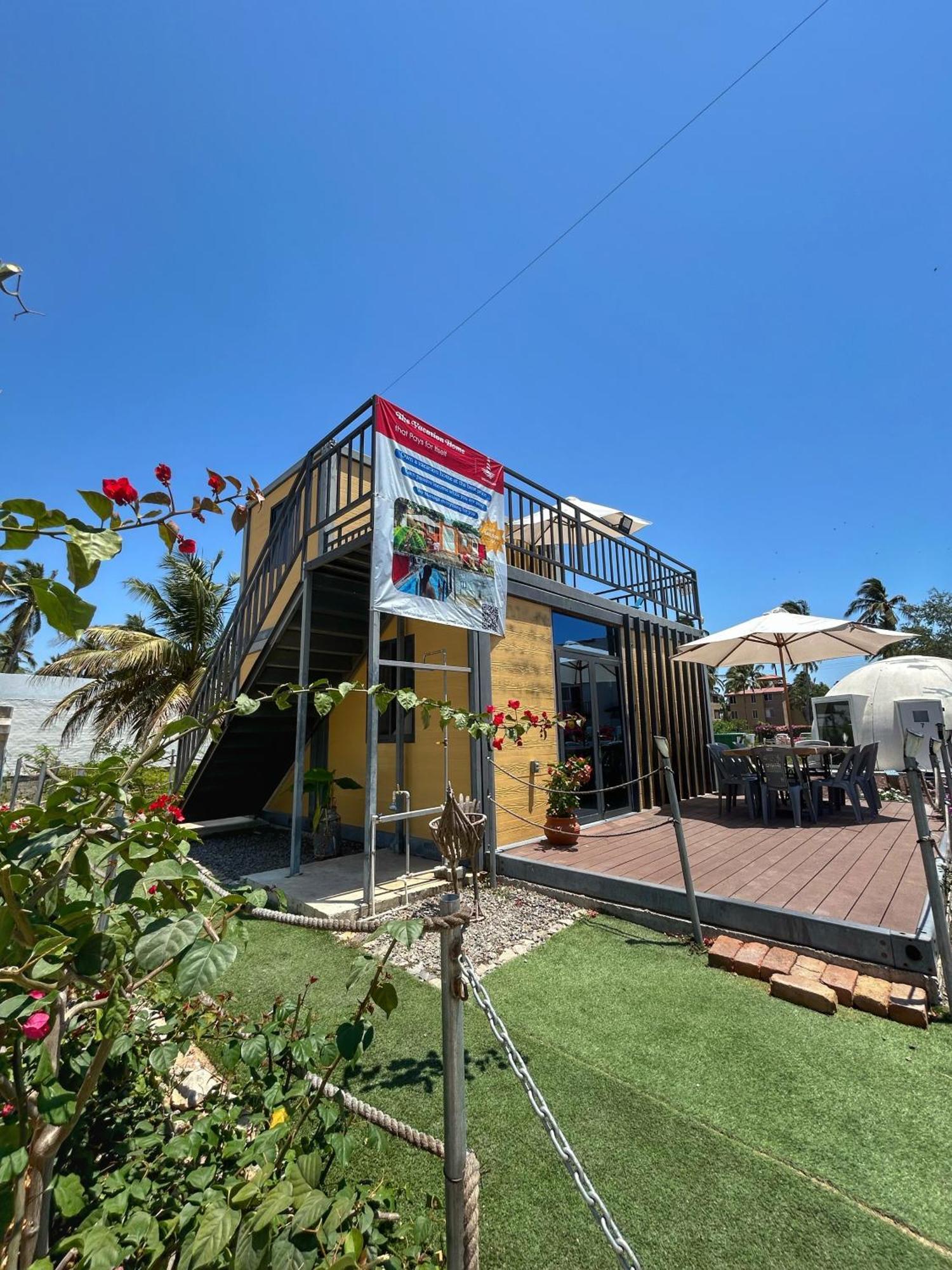 Yellow House 6 Minutos De Playa 巴拉德纳维达 外观 照片